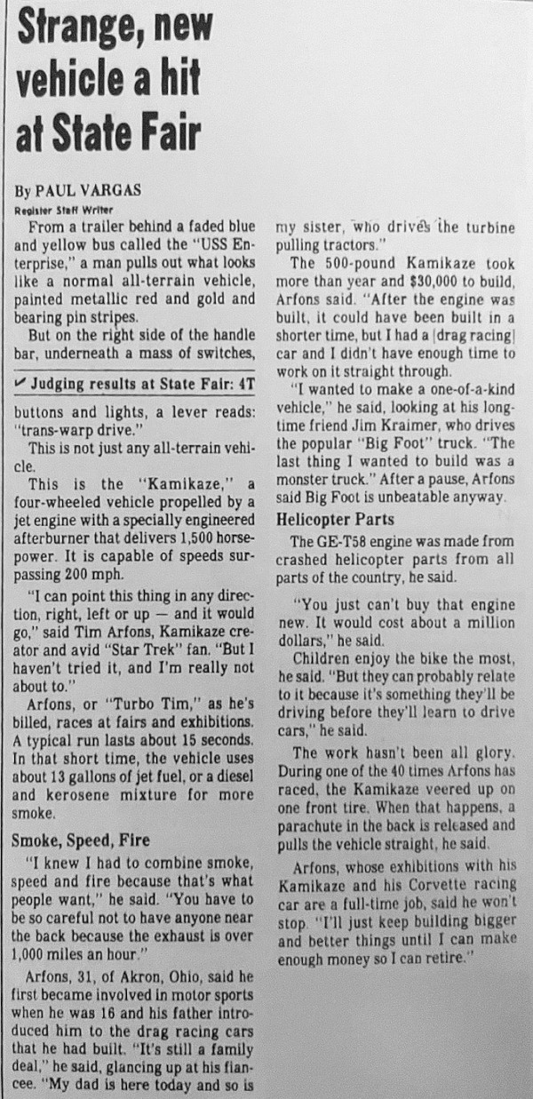 Des Moines Register August 27 1987 